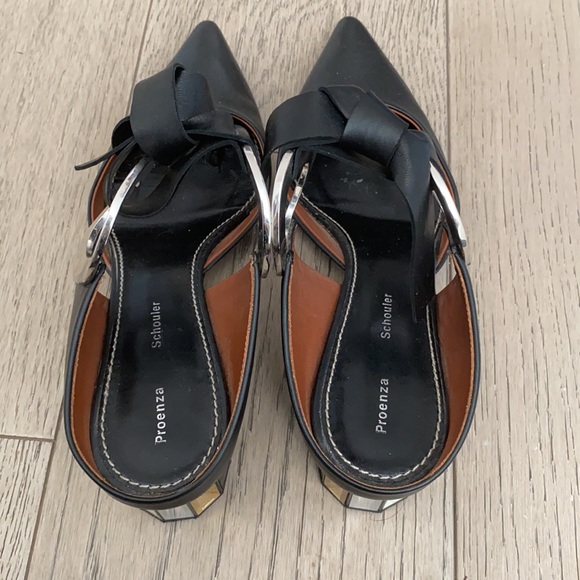 Proenza schouler - grommet block heel mules - Picture 3 of 3